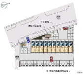 ★手数料０円★小山市若木町２丁目　月極駐車場（LP）